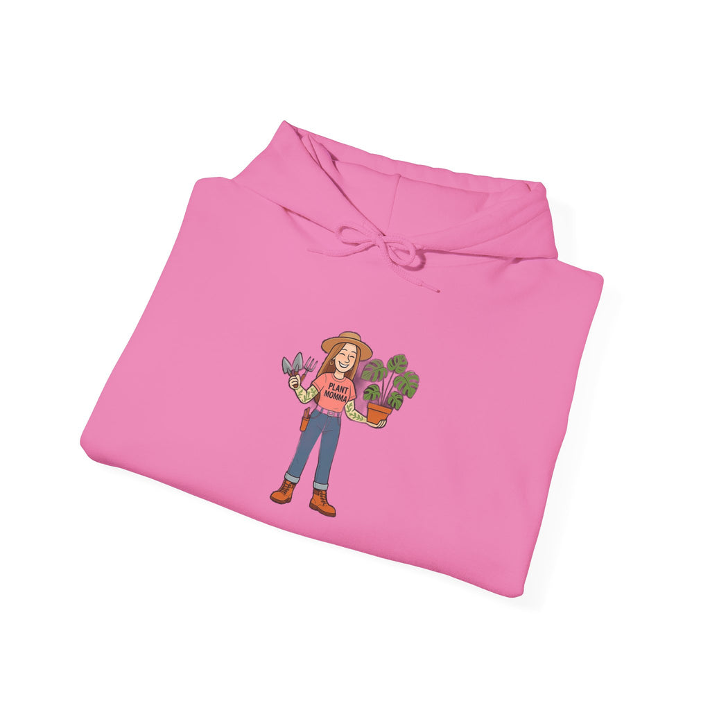 Plant Momma Hoodie — Cozy ‘plant momma’ Sweatshirt for Gardeners & Plant Lovers
