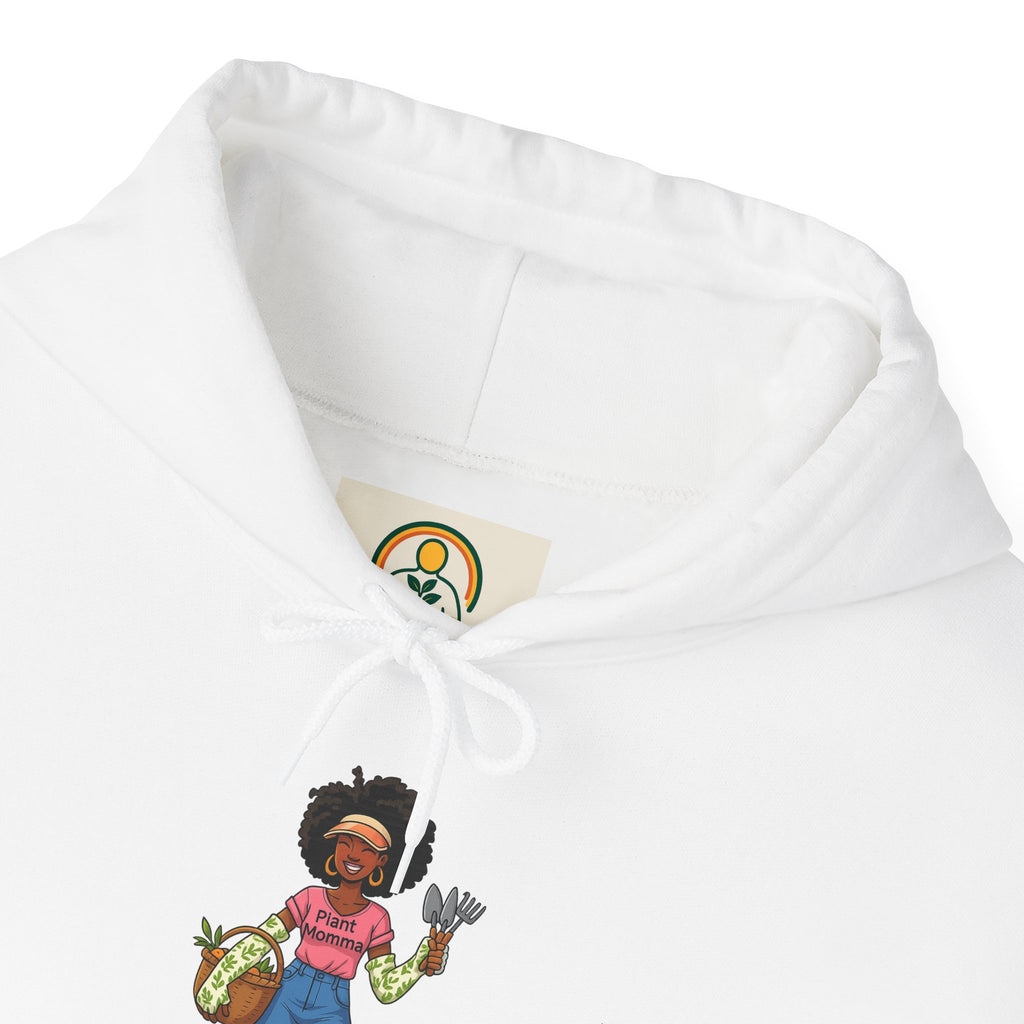 Afro Plant Momma Hoodie — Cozy Sweatshirt for Gardeners & Plant Lovers