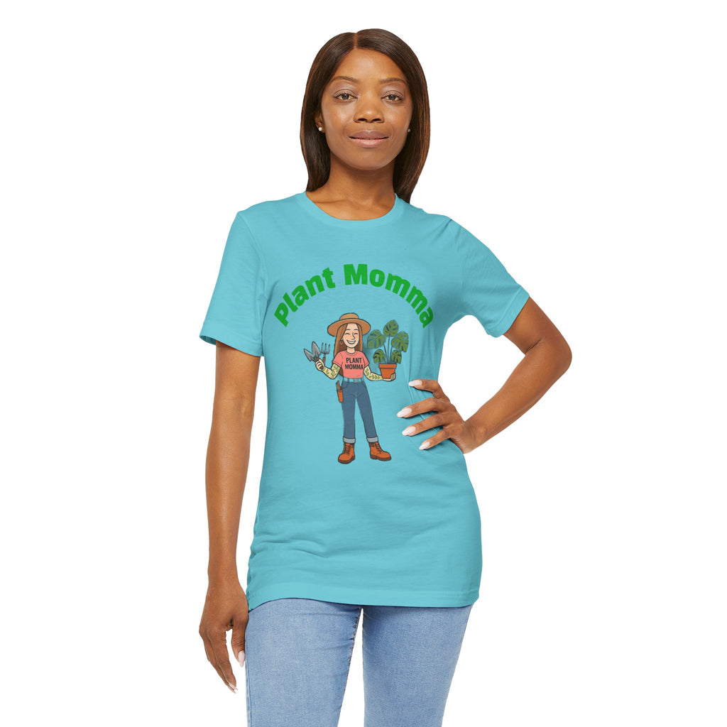 Plant Momma T-Shirt — Cute Gardener Graphic Tee
