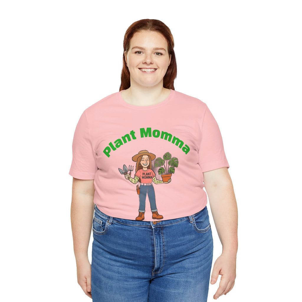 Plant Momma T-Shirt — Cute Gardener Graphic Tee