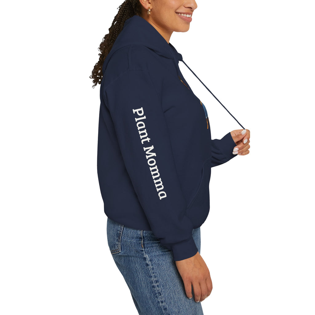 Afro Plant Momma Hoodie — Cozy Sweatshirt for Gardeners & Plant Lovers