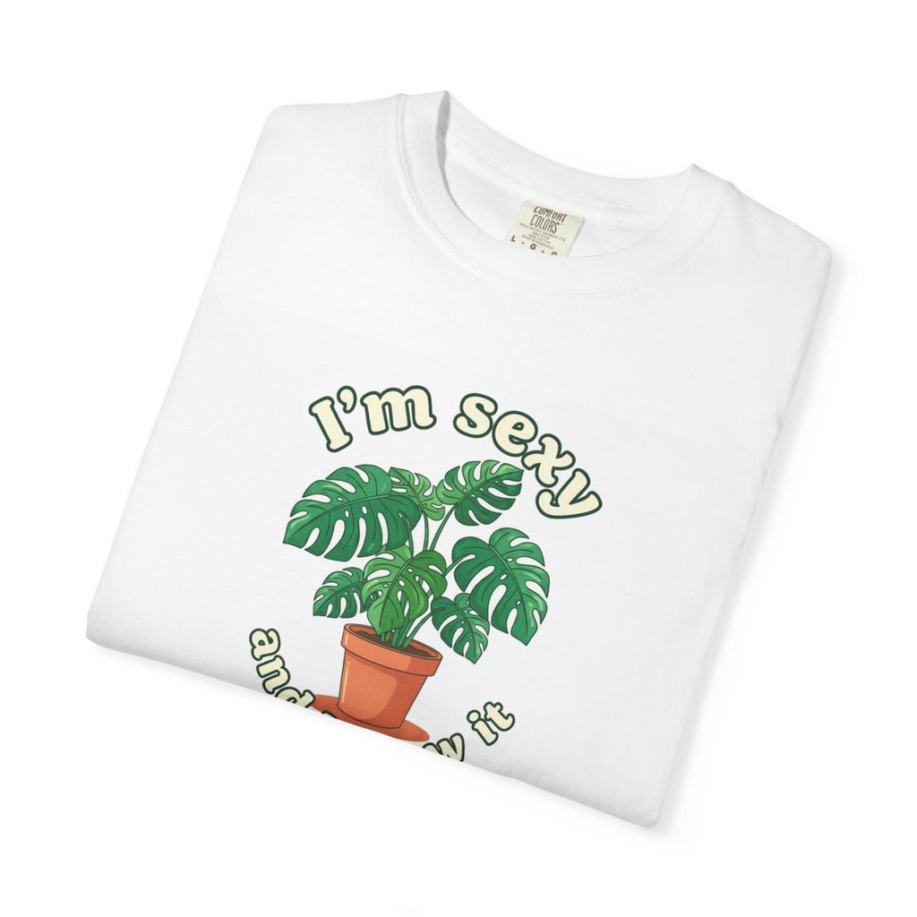 Monstera Plant Tee — Botanical Monstera Graphic T-Shirt