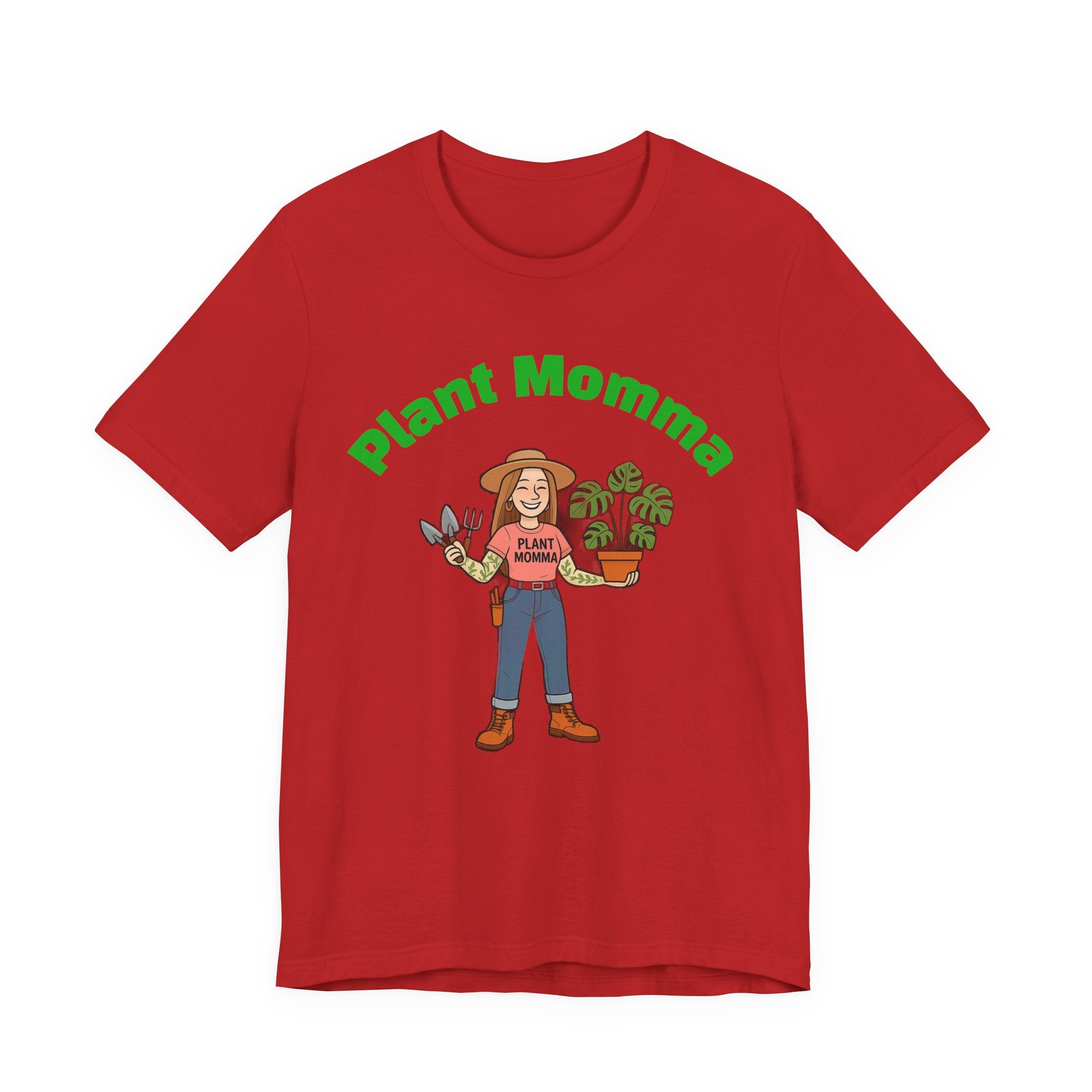 Plant Momma T-Shirt — Cute Gardener Graphic Tee