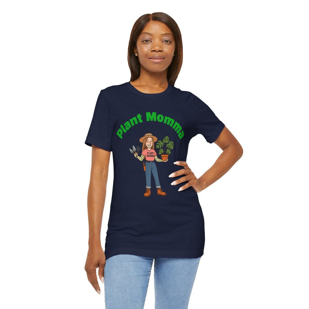 Plant Momma T-Shirt — Cute Gardener Graphic Tee