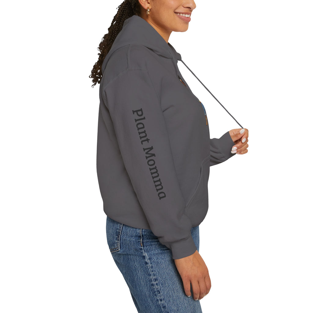Afro Plant Momma Hoodie — Cozy Sweatshirt for Gardeners & Plant Lovers