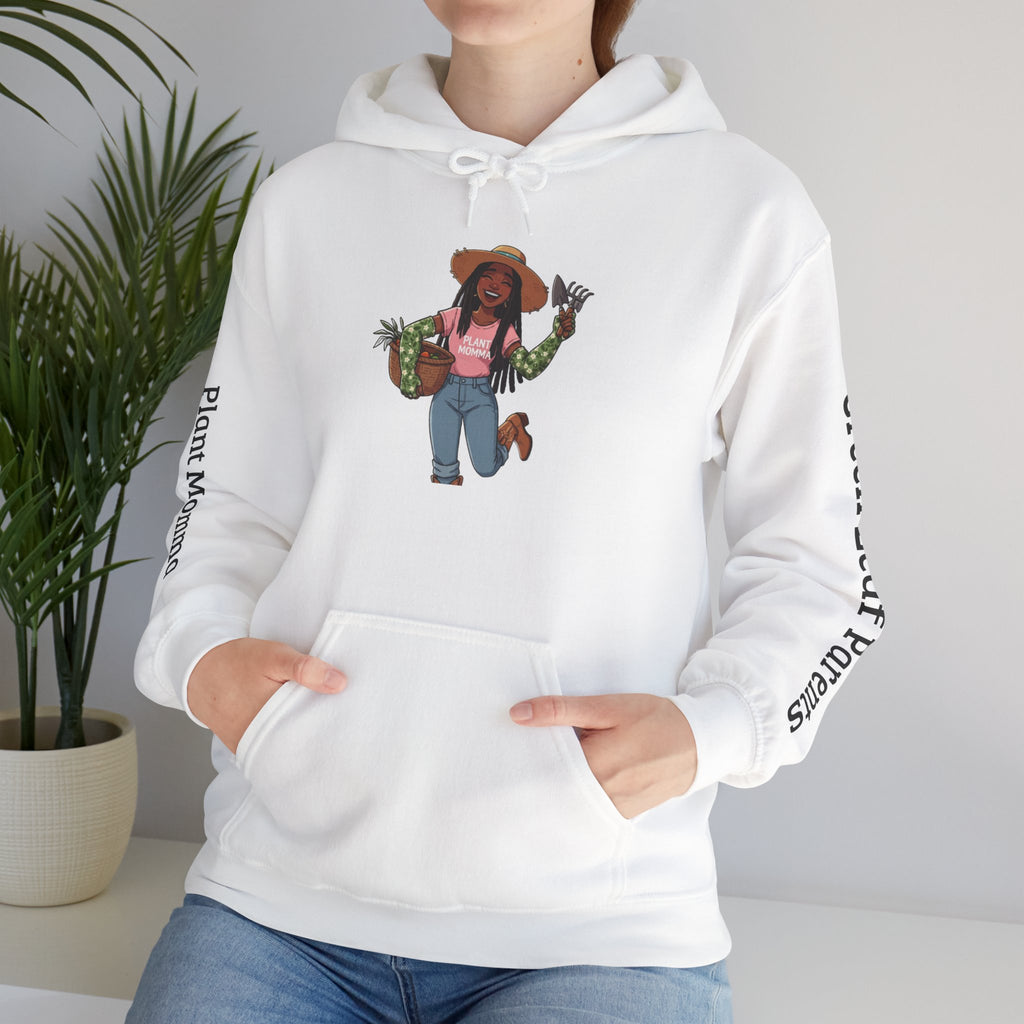 Plant Momma Hoodie — Cute Garden Lover Sweatshirt for Women