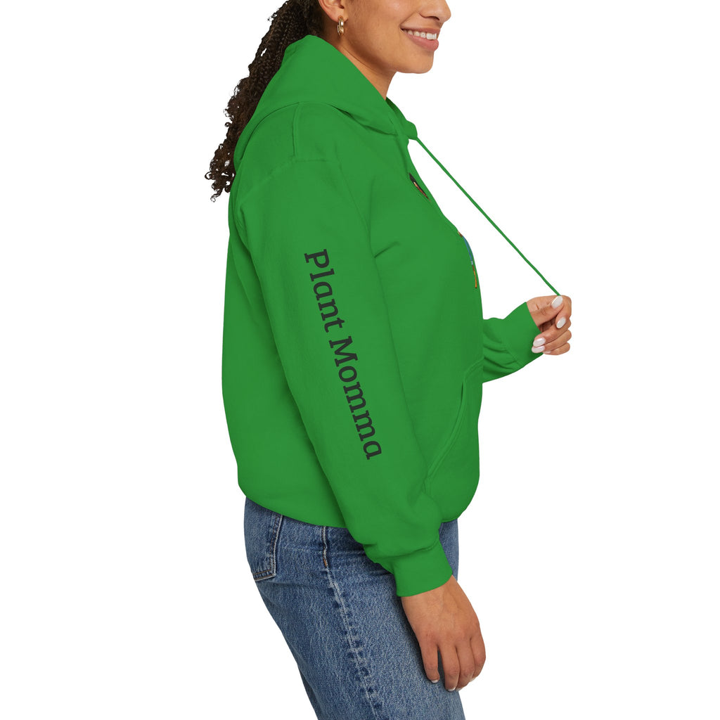 Afro Plant Momma Hoodie — Cozy Sweatshirt for Gardeners & Plant Lovers