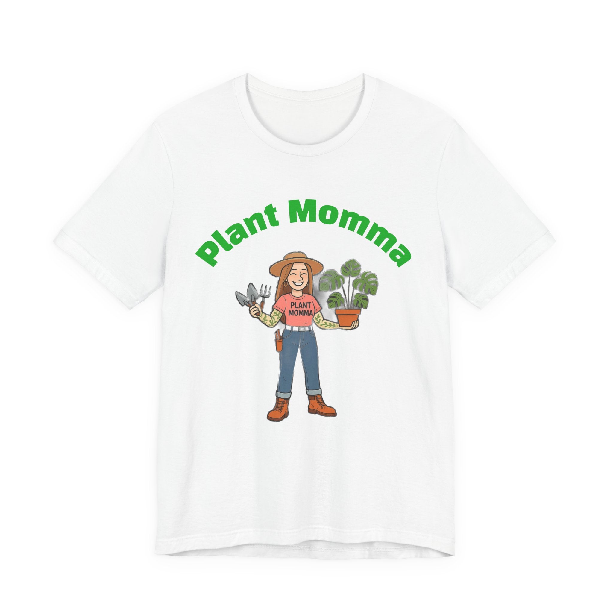 Plant Momma T-Shirt — Cute Gardener Graphic Tee