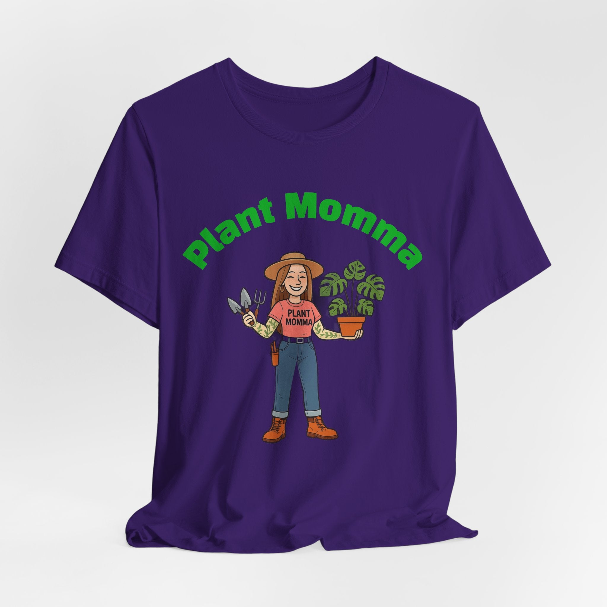 Plant Momma T-Shirt — Cute Gardener Graphic Tee