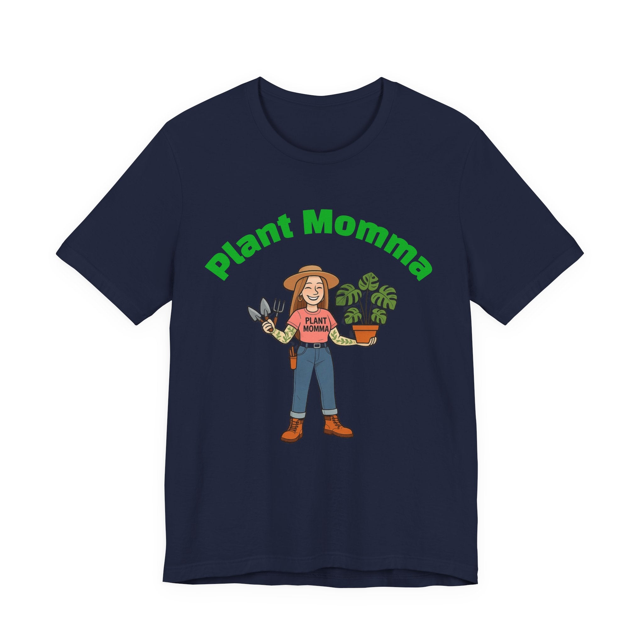 Plant Momma T-Shirt — Cute Gardener Graphic Tee