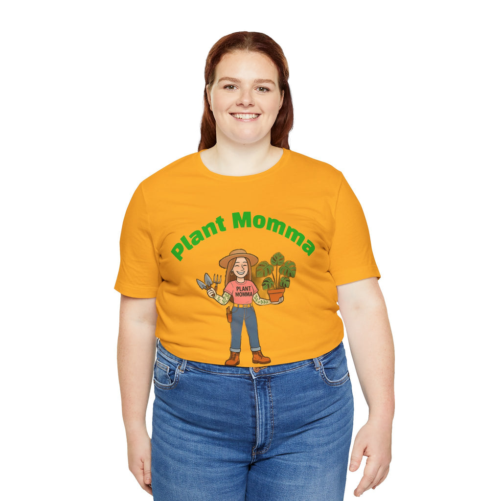 Plant Momma T-Shirt — Cute Gardener Graphic Tee