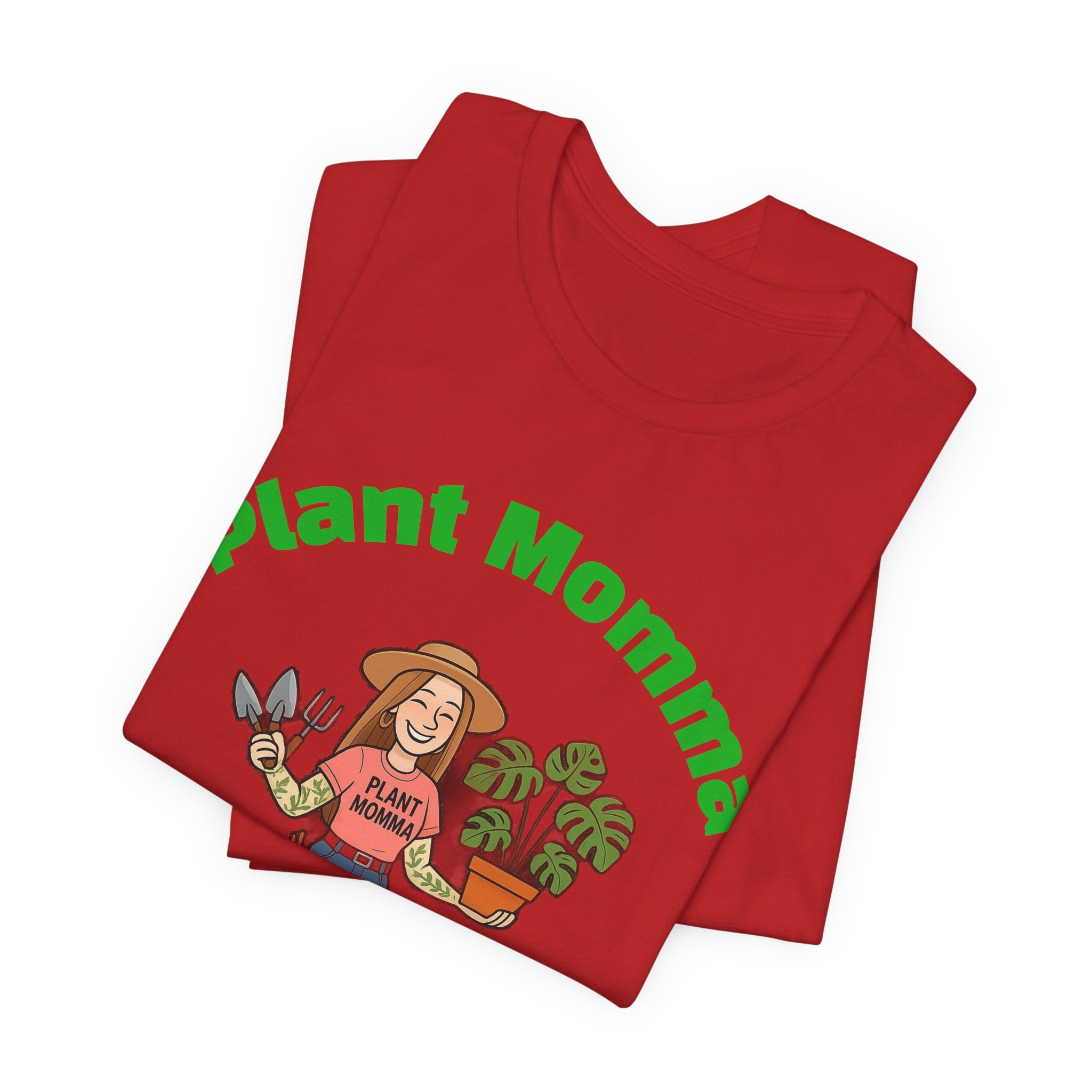 Plant Momma T-Shirt — Cute Gardener Graphic Tee