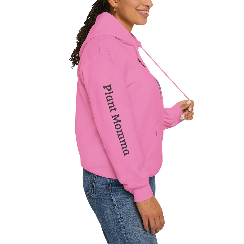 Afro Plant Momma Hoodie — Cozy Sweatshirt for Gardeners & Plant Lovers